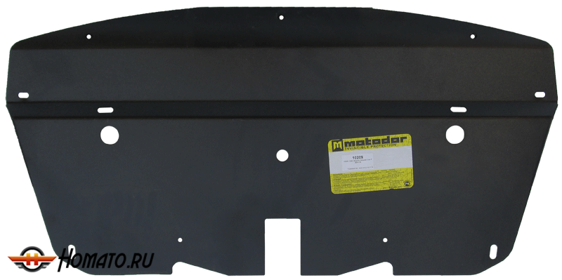 Защита картера BMW X6 (e71, E72) 2010-2012 | радиатор, 3 мм, сталь | MOTODOR | 10209