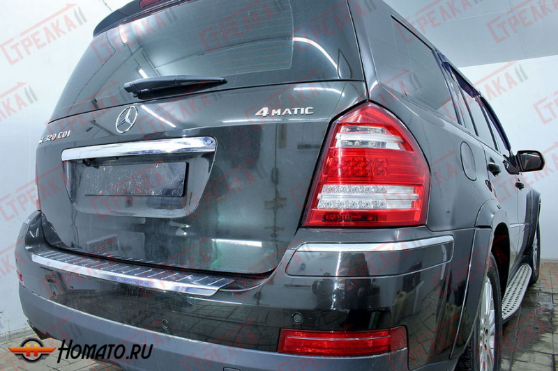 Защита задней камеры Mercedes GL-class (X164) 2006+