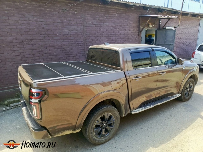 Крышка кузова Changan Hunter Plus 2023+ | 4 секции, алюминий