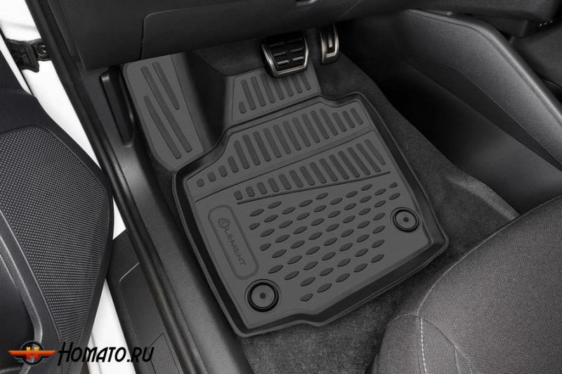 Коврики в салон CHERY QQ6 06/2006- (полиуретан) / Черри КьюКью 6 (S21)