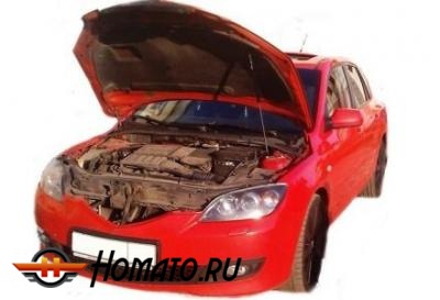 Газовый упор капота Мазда 3 2003-2009