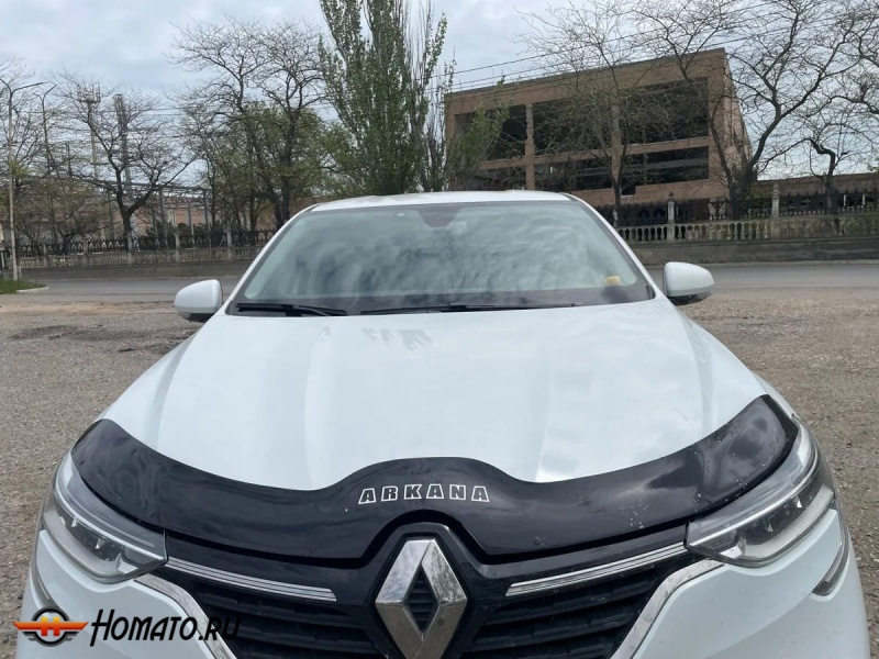 Дефлектор капота мухобойка RENAULT ARKANA (2019-)
