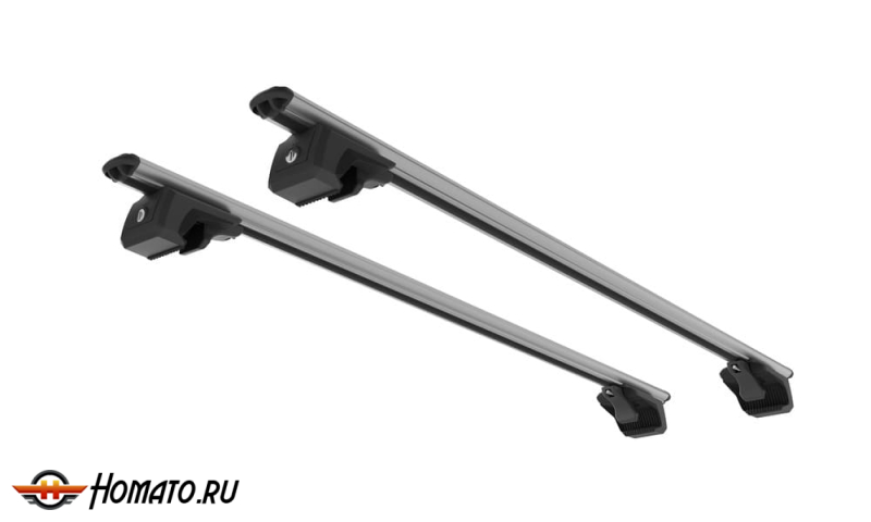 LUX ТРЭК-1 | Багажник на классические рейлинги | 120 см