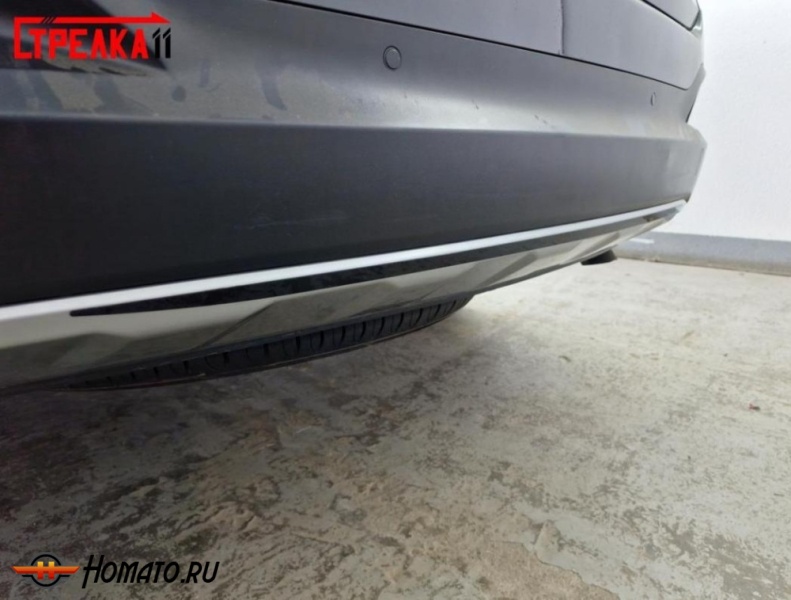 Комплект накладок для Kia Sorento Prime 2015-2017 | 6 штук, декор