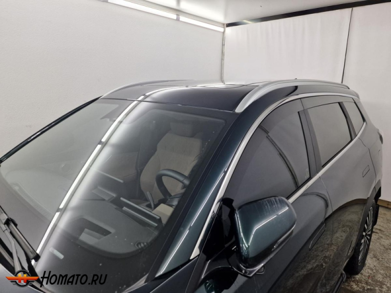 Премиум водостоки дефлекторы лобового стекла Тенет Т8