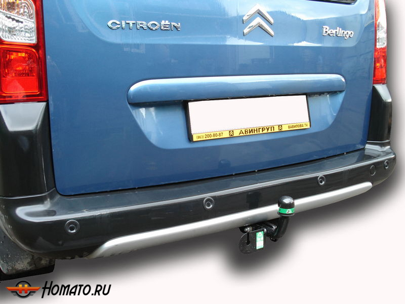 Фаркоп PEUGEOT PARTNER L1(B9) 2008- | шар A | Лидер Плюс | C302-A