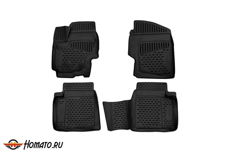 Коврики 3D в салон LIFAN X70 2018- (полиуретан) / Лифан Х70