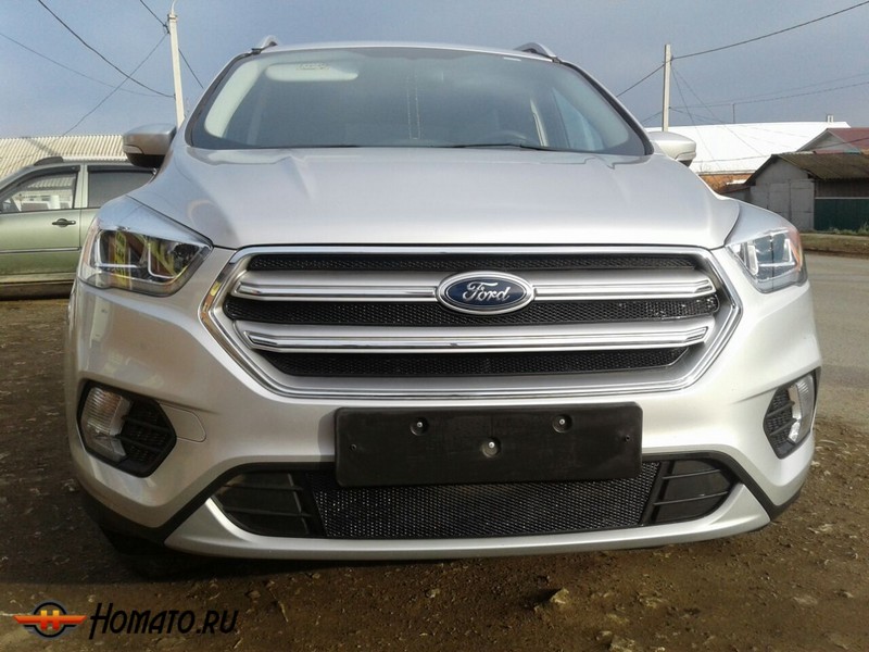 Защита радиатора для Ford Kuga (2017+) рестайл | Премиум