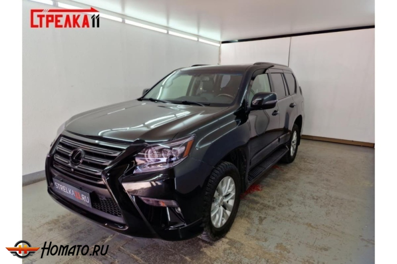Дефлекторы Lexus GX 460 2010-2022 | из 6 частей, премиум, плоские, 2D