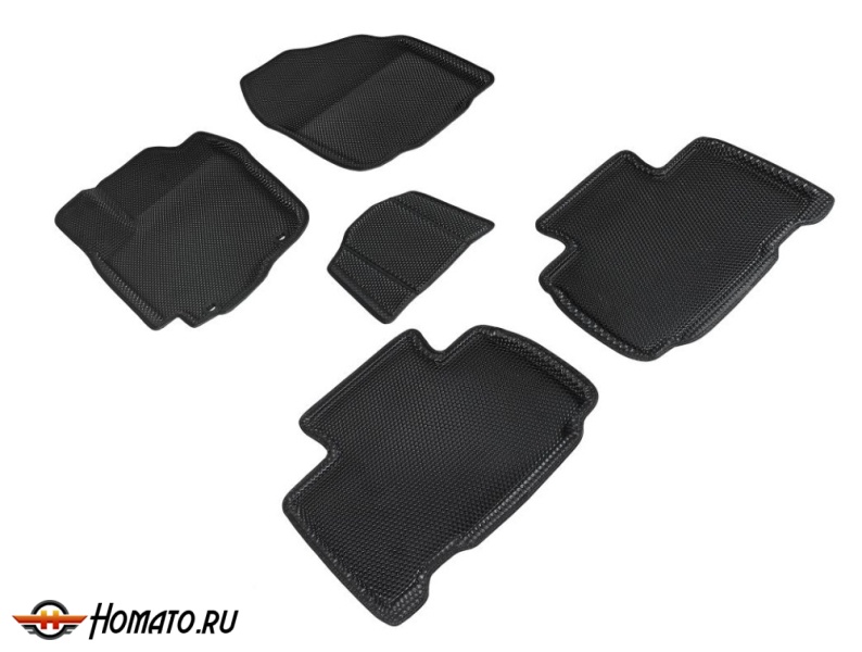 3D EVA коврики с бортами Toyota RAV 4 IV 2012-2019 | Премиум