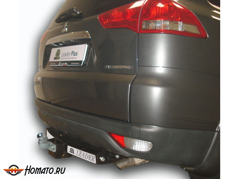 Фаркоп MITSUBISHI PAJERO SPORT 2 2008-2016 | шар F - кованый, с пластиной из нержавейки | Лидер Плюс | M115-F(N)
