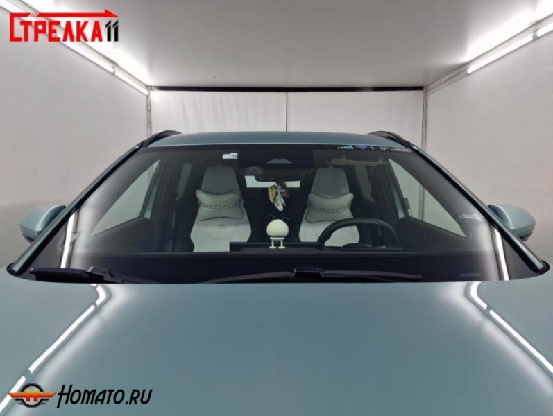 Премиум водостоки дефлекторы лобового стекла Омода С7
