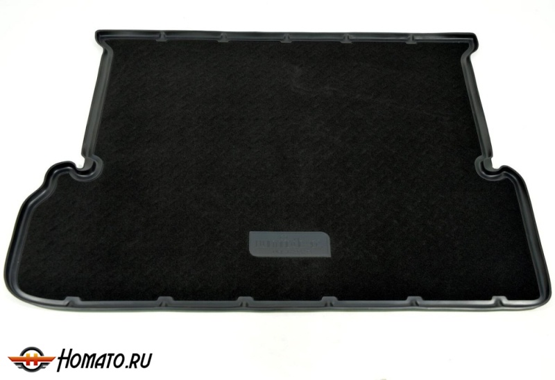 Коврик в багажник Toyota LC Prado 150 2010+ (7 мест) | комбинированный: ворс + полиуретан, Norplast