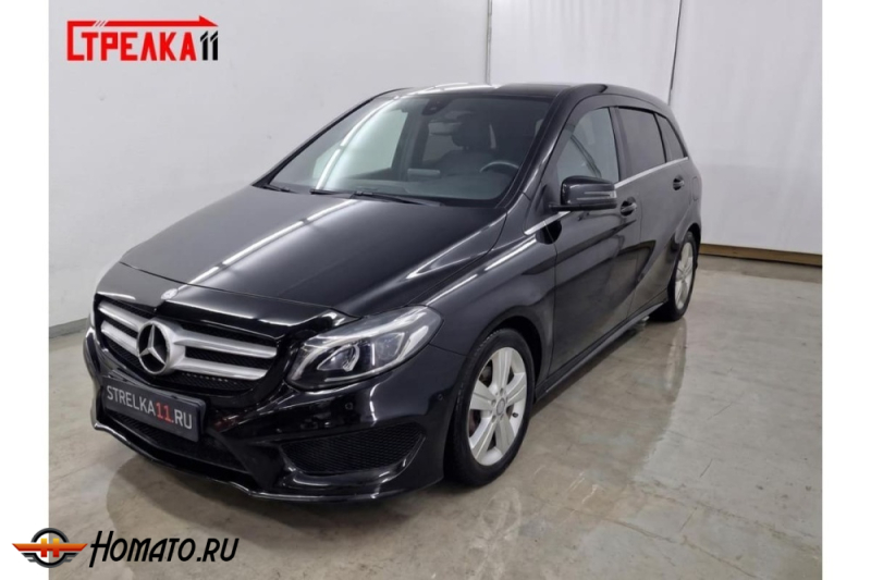 Дефлекторы Mercedes B-class (W246) 2012-2018 | из 8 частей, премиум, плоские, 2D