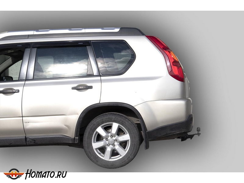 Фаркоп NISSAN X-TRAIL 2 (T31) 2007-2014 | шар E - под квадрат - быстросъемный | Лидер Плюс | N103-E