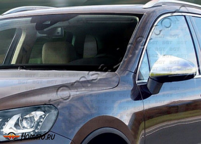 Накладки на зеркала для Volkswagen Touareg II «2010-»