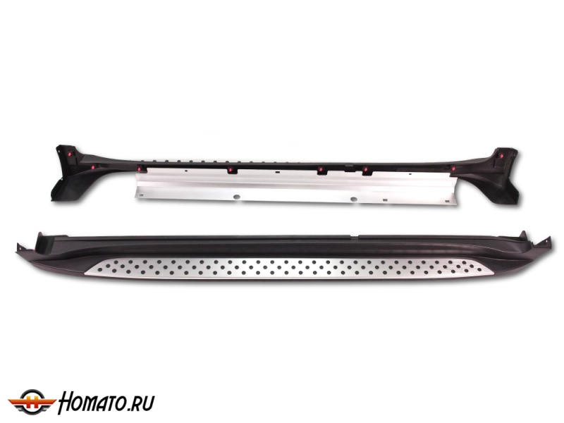 Пороги для Киа Спортейдж 4 2016+/2019+ | комплект