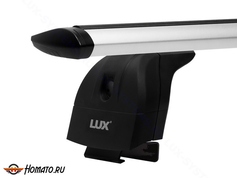 Багажник на крышу Chery Tiggo 5 2014-2020 | на низкие рейлинги | LUX БК-2