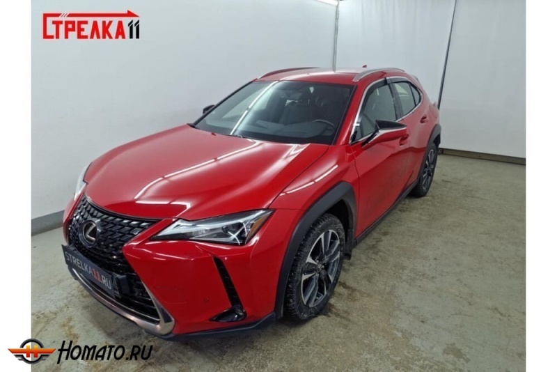 Дефлекторы Lexus UX 2018+ | премиум, плоские, 2D