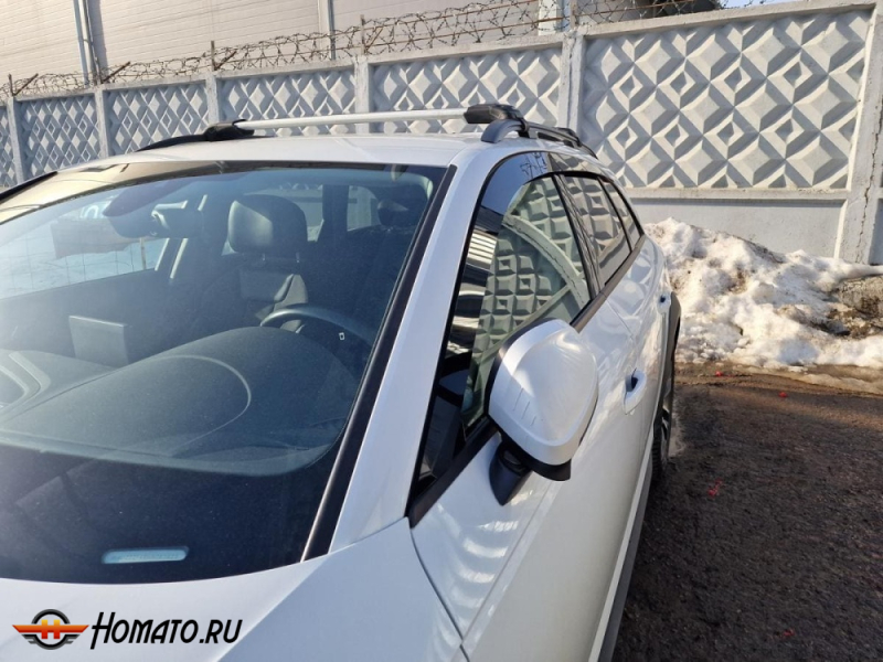 Дефлекторы Ауди А4 Б9 2015+ универсал / Allroad | из 6 частей, премиум, плоские, 2D