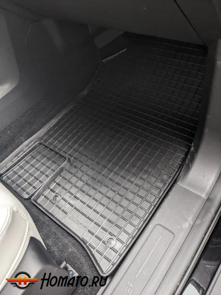 Коврики для Джетур Т1 | СЕТКА, резиновые, с бортами, Seintex