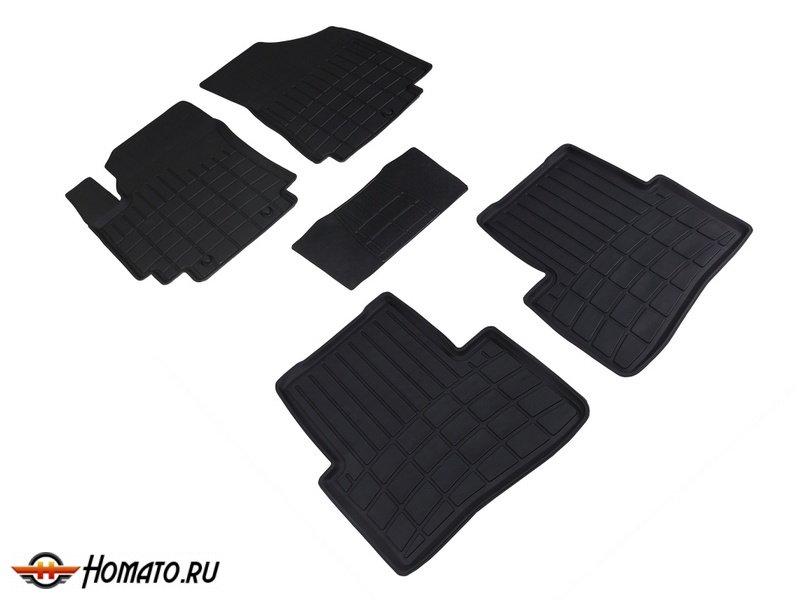 Резиновые коврики Hyundai Creta 2016-2020 | Стандарт | Seintex