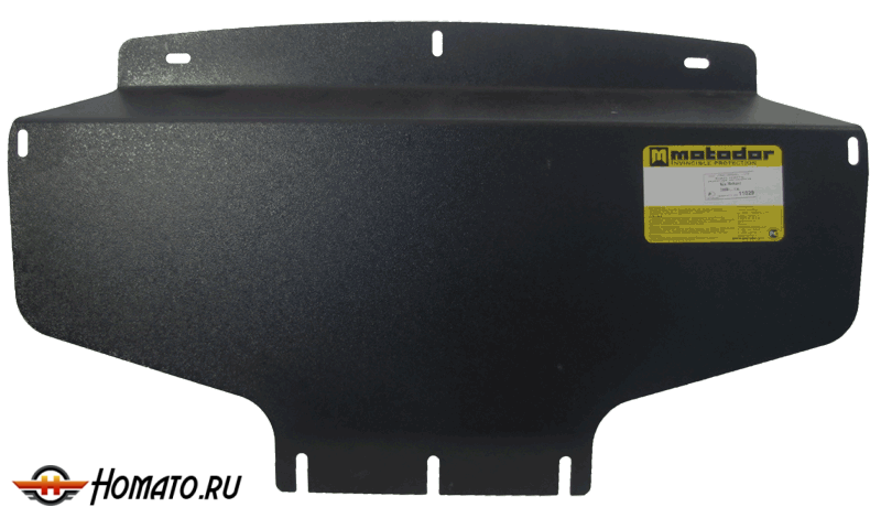 Защита картера KIA Mohave 2008-2017 | радиатор, 3 мм, сталь | MOTODOR | 11029