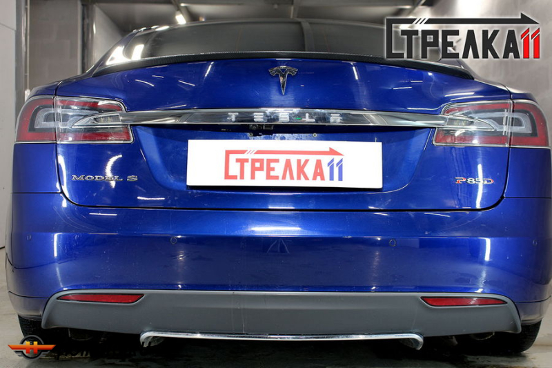Защита задней камеры TESLA MODEL S 2012-2016 дорестайл