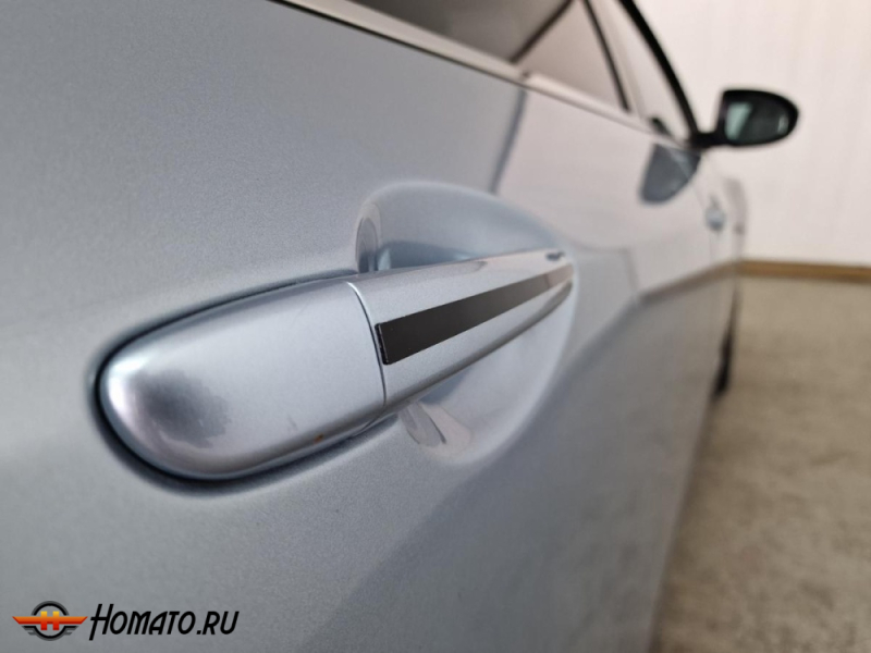 Накладки на ручки дверей для Mazda 6 (GH) 2007-2012 | 4 штуки, декор