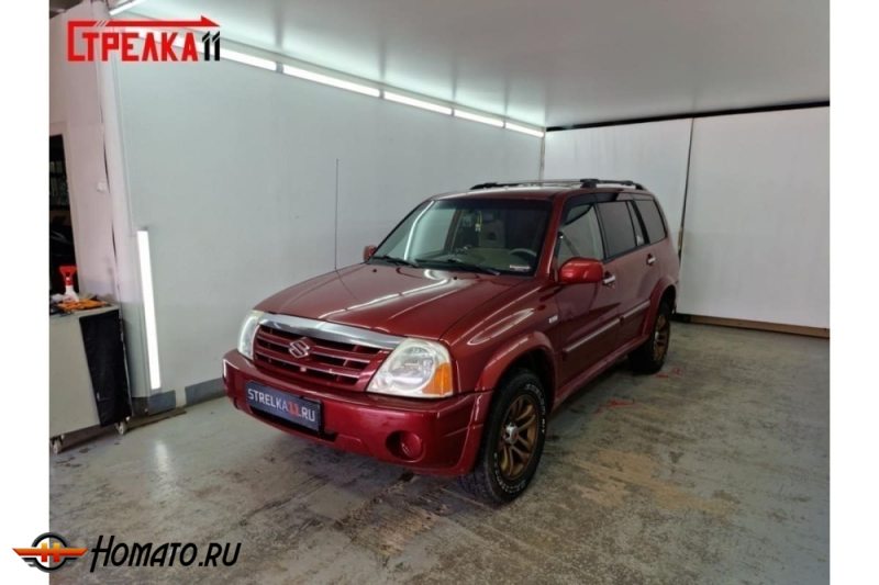 Дефлекторы Suzuki Grand Vitara XL 7 | из 6 частей, премиум, плоские, 2D