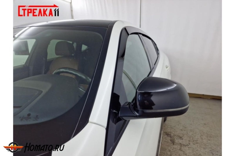 Дефлекторы BMW X6 G06 2019+ | из 6 частей, премиум, плоские, 2D