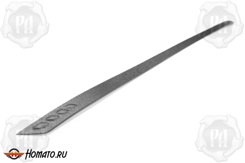 Накладка на кромку крышки багажника для Джетур Т1 2025+ | шагрень, со скотчем 3M