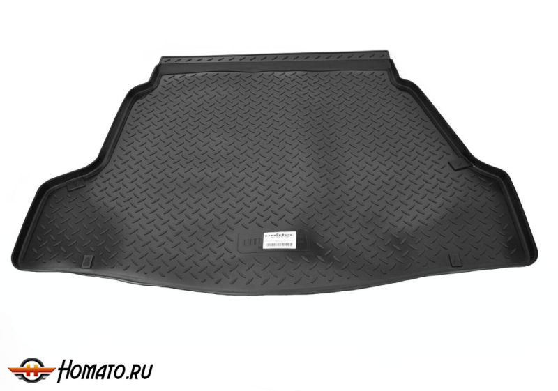 Коврик в багажник Хендай Ай 40 2012+ (седан) | черный, Norplast