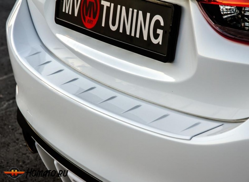 Накладка на задний бампер для Mazda 6 (GJ) 2013+/2015+ | под покраску