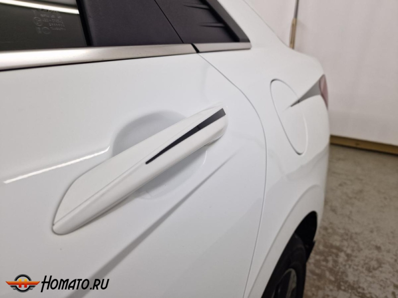 Накладки на ручки дверей для Hyundai Elantra 7 2021+ | 4 штуки, декор