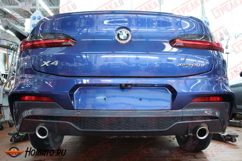 Защита задней камеры BMW X4 (G02) 2018-2021