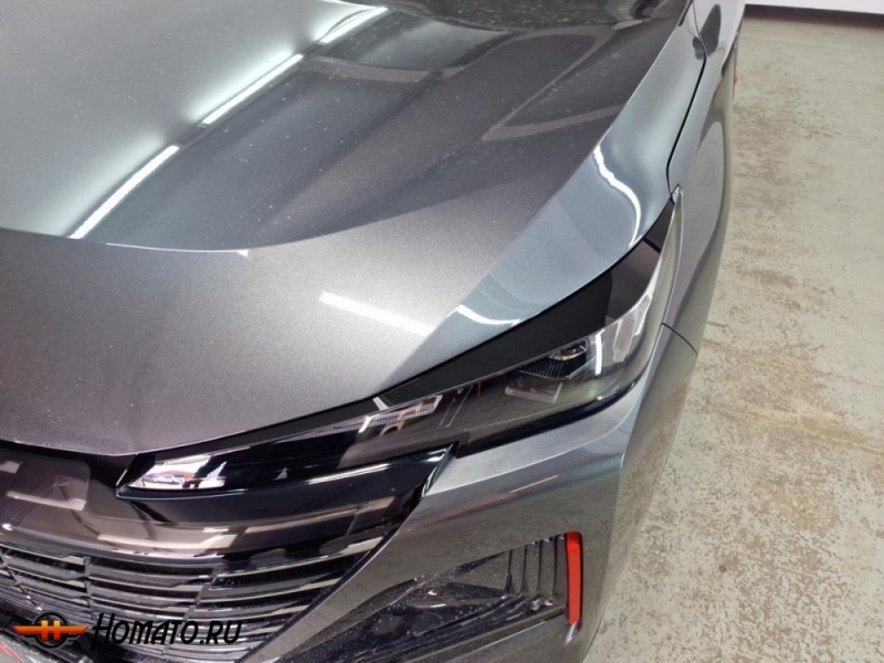 Накладки на фары для Changan CS55 Plus 2022+ | 2 штуки, декор