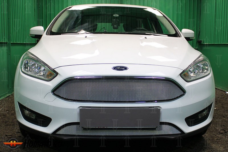 Защита радиатора для Ford Focus 3 (2014+) рестайл | Стандарт