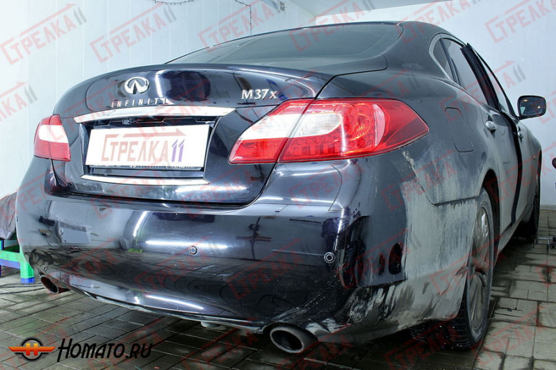 Защита задней камеры INFINITI M37 2010-2014