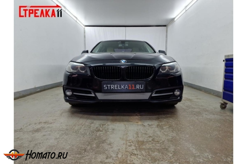 Защита радиатора для BMW 5 F10 (2013-2017) рестайл | Стандарт