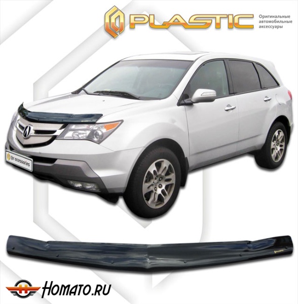 Дефлектор капота Acura MDX 2 2006-2009 | черный