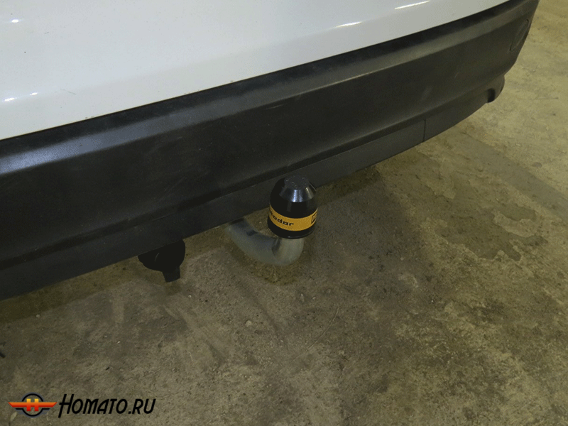 Фаркоп Ford Focus 2011-2018 | шар A - оцинкованный, нагрузка 75/1200 | MOTODOR | 90706-A