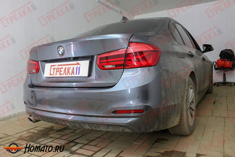 Защита задней камеры BMW 3 F30 2015-2019 рестайл