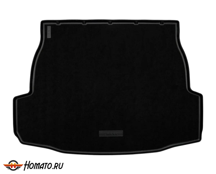 Коврик в багажник Toyota RAV4 6 2026+ (4WD) | комбинированный: ворс + полиуретан, Norplast