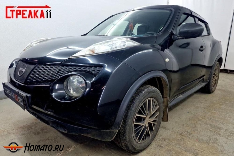 Дефлекторы Nissan Juke 2010-2020 | премиум, плоские, 2D