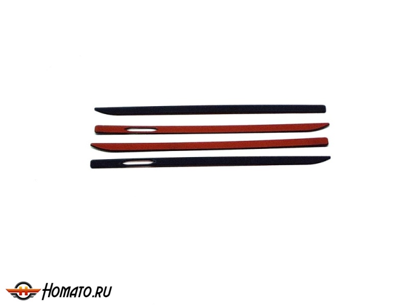 Накладки на ручки дверей для Джили Кулрэй | 4 штуки, декор