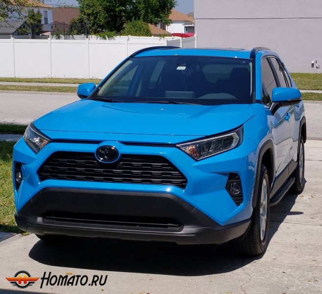 Пороги OEM-styling на Toyota RAV4 (XA50) 2019+