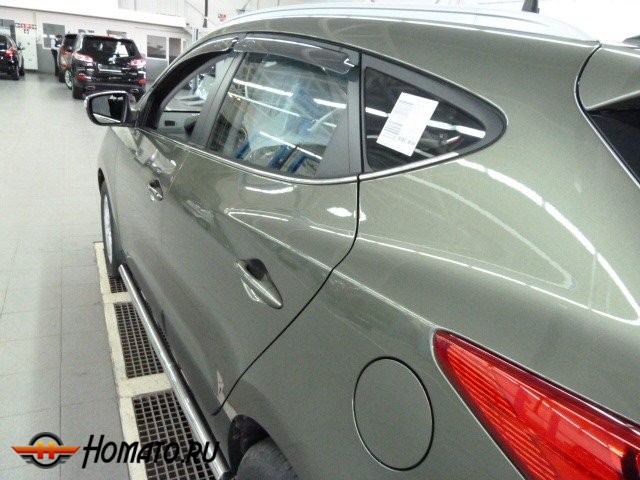 Нижние молдинги окон дверей из нержавеющей стали для Hyundai IX-35 «2010+»
