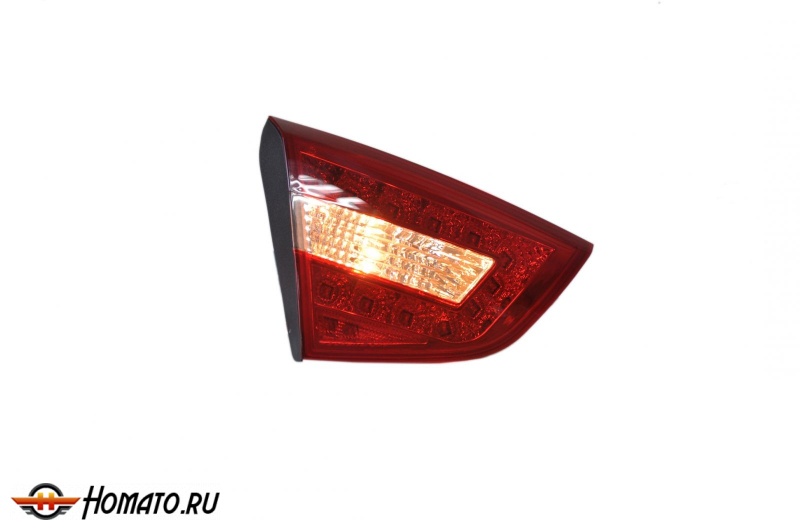 Задняя оптика для Hyundai ix35 2010+/2013+ | Mercedes-style (Red/Clear)