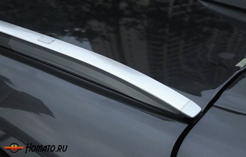 Рейлинги для Mazda CX-5 2017+ | крепление на винты, цвет: серебро